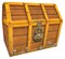Teacher Created Resources Treasure Chest, Brown, 9.5 in x 8 in x 8.5 in
